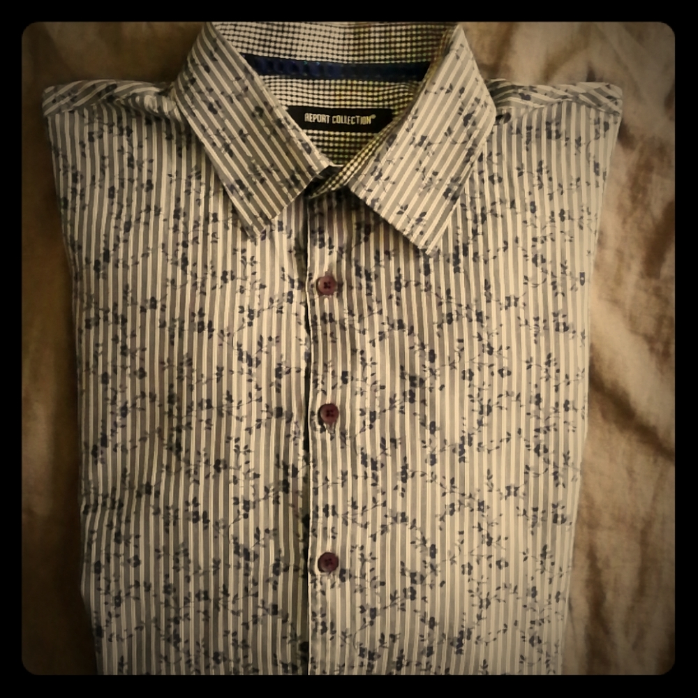 Report Collection Men's dress shirt size large